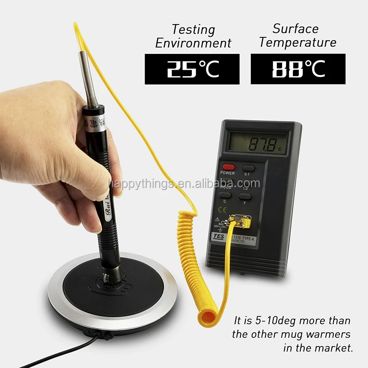 Novelty Low MOQ USB Power Mug Heater Cup Warmer Plate Coaster