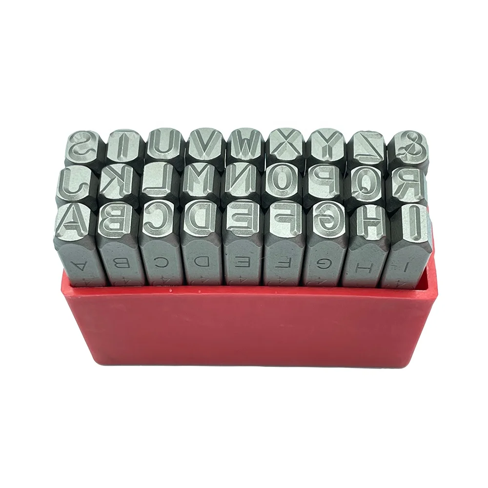 Набор штампов 6(S) мм с буквами алфавита