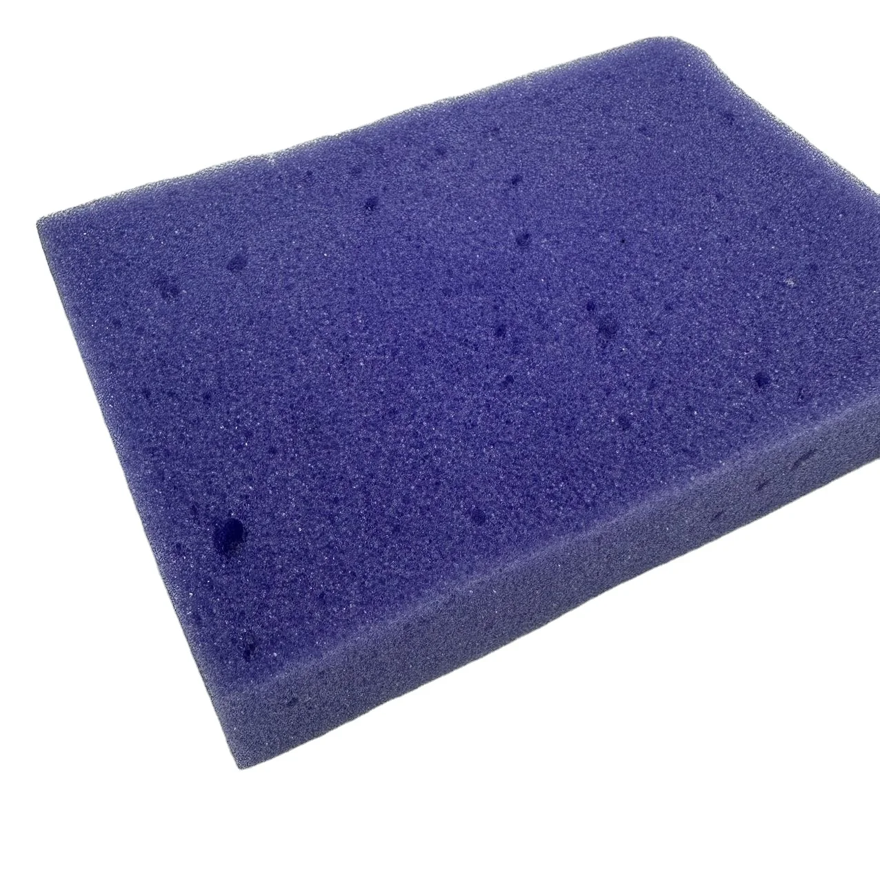 Custom shape size thickness Multi Purposes Anti skid Non slip sturdy Soft Safe Protector Colored Purple Open Pore Sponge Foam
