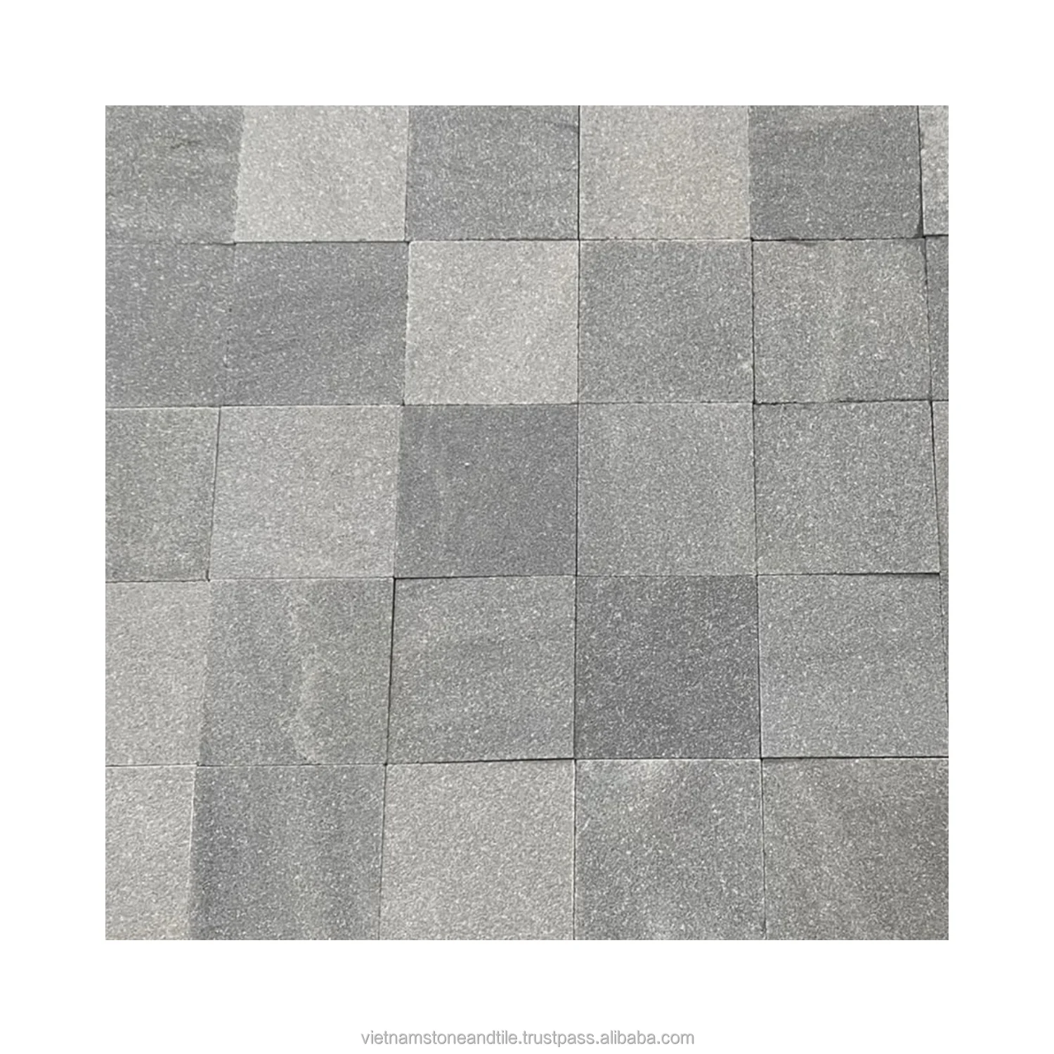 Оптовая продажа Известняковая плитка стандартное качество нескользящая напольная для бассейна 300x300 мм голубая из известкового камня пола