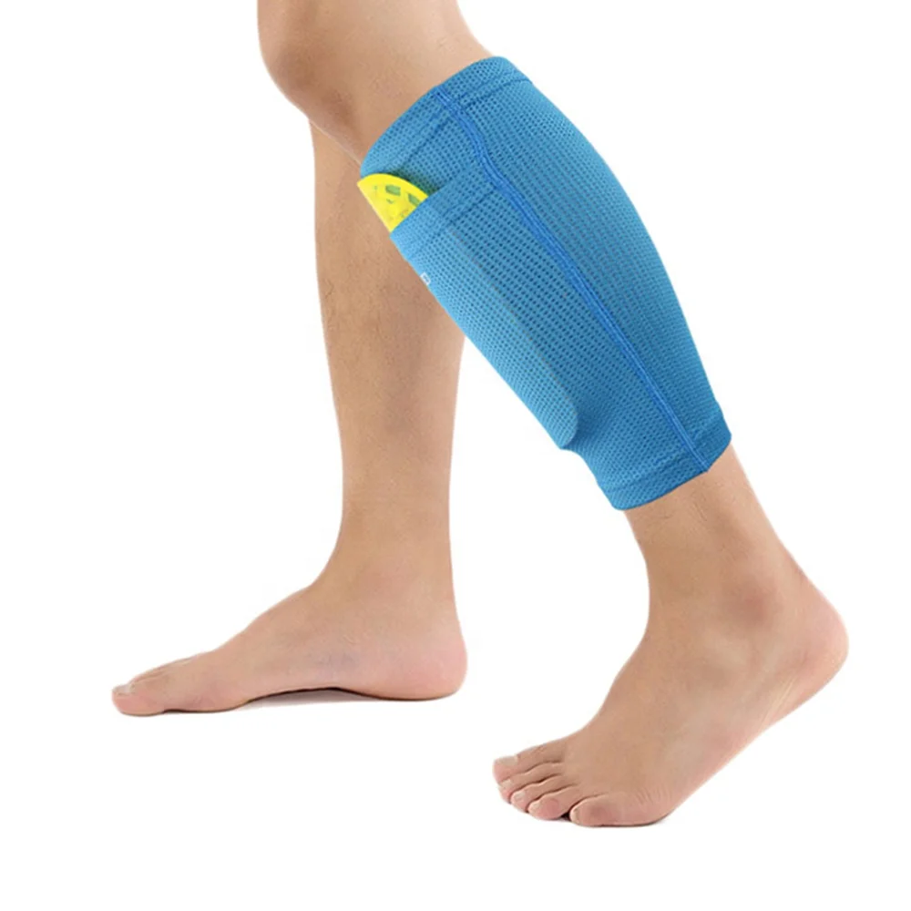 OEM Custom Design Men Women Protection Shin Guard Soccer Football Protective Leg Calf Compression Sleeves Cycling Running Sleeve