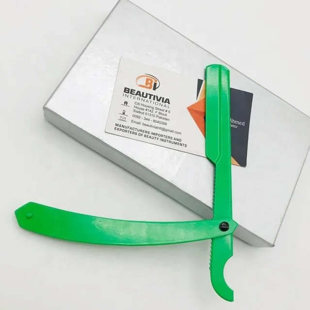 Белая Турецкая бритва из нержавеющей стали/Турецкая прямая