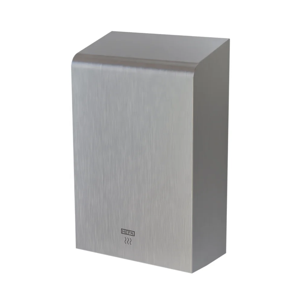 Высокоскоростная сушилка для рук из нержавеющей стали Taiwan HEPA сушит руки за 10 секунд.