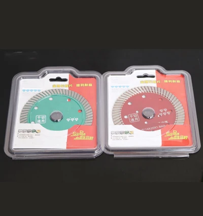 super thin hot pressed diamond cutting disc 4 1/2' turbo ceramic circular saw blade for tile marble ceramics