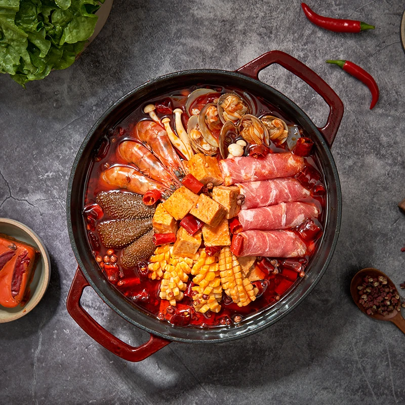 Factory Directly Sell Sichuan Spicy Hotpot Seasoning Butter Mala Hotpot Soup Base Wholesale Hotpot Condiment