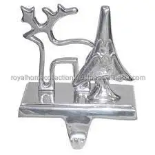 New Arrival Modern Christmas Tree Stocking Holder Metal Material Christmas Decor Stocking Holder At Best Price