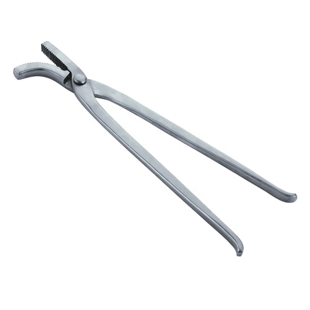 Красный копыт металлический измеряет длину 5