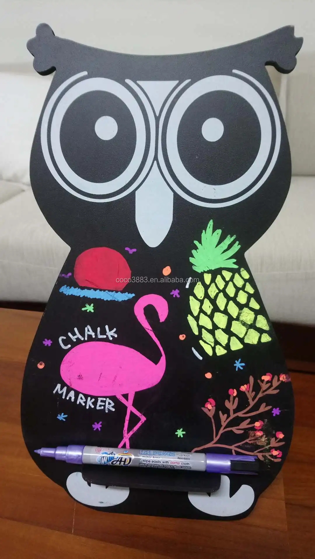 5mm Bullet Chisel Nib Erasable Liquid Chalk Marker 50 colors