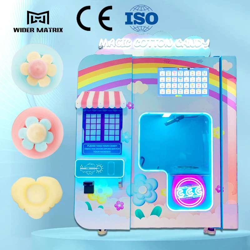 Hot Selling Marshmallow Making Machine Electronic Product Vending Machine In 2022