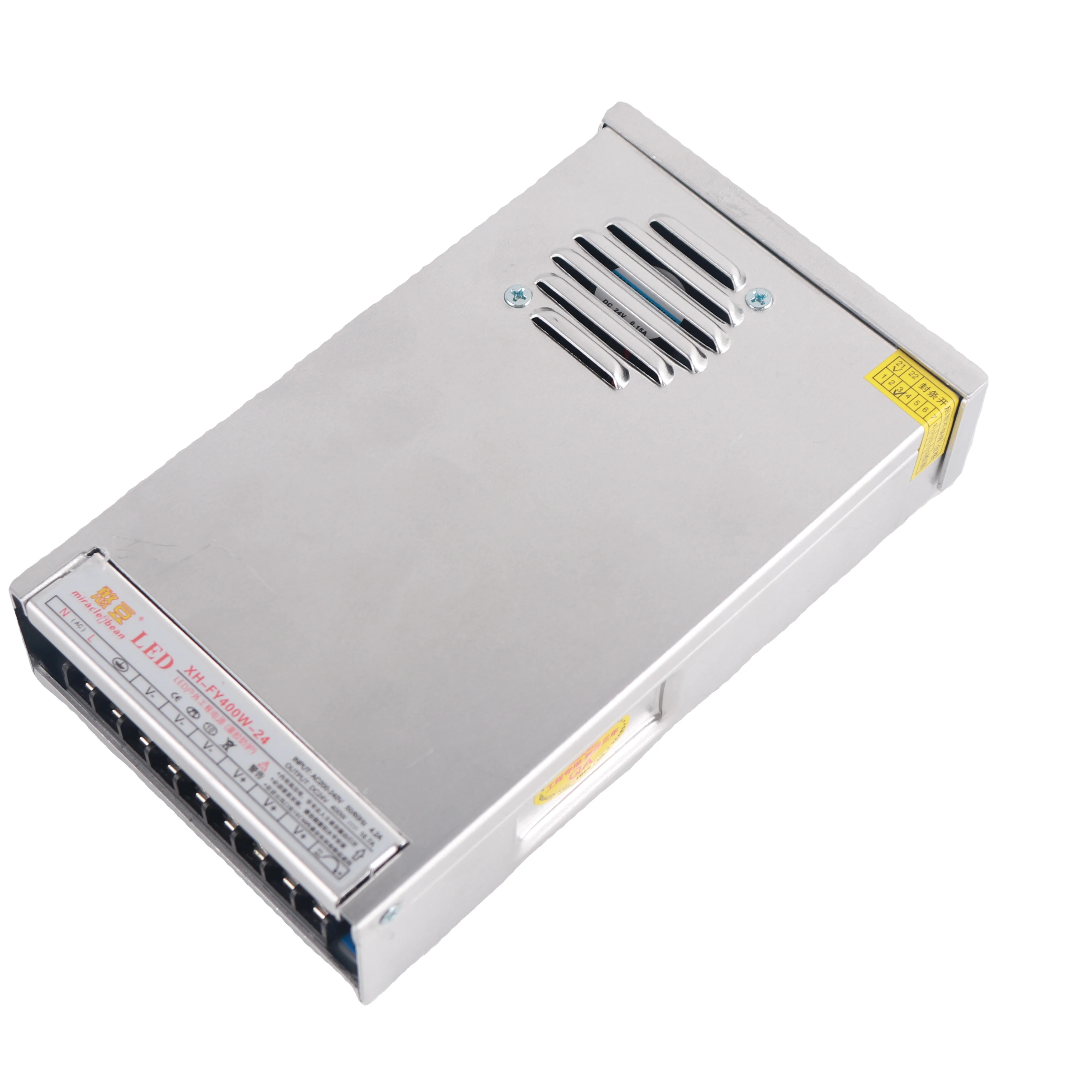 Outdoor LED Power Supply P67 Waterproof  Dual Output 12v/24v 24w/60w/100w/150w/200w/250w LED Driver for Outdoor LED Lighting