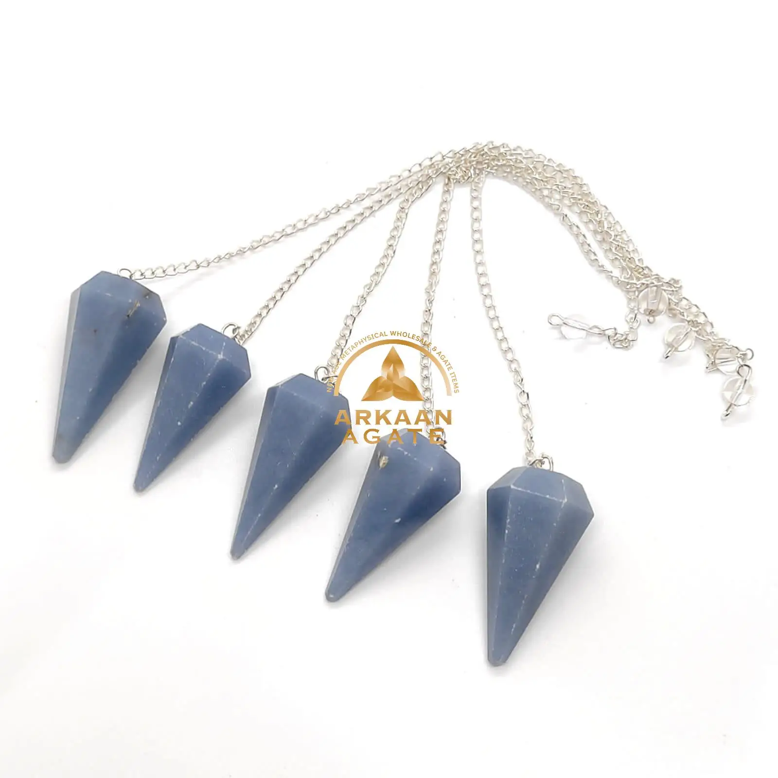 Wholesale Clear Quartz Pendulum Dowsing hand made sunshine chakra crystals healing for sale