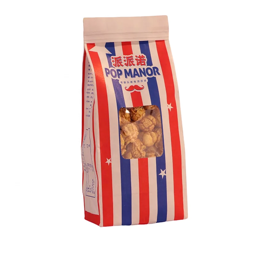 XSY Cheaper Wholesale eco-friendly customized kraft beer wine bottle paper bags with window