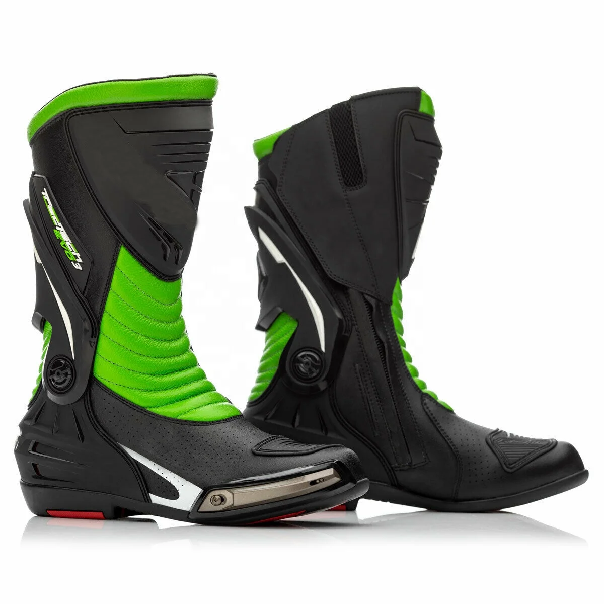 
Мужские Нескользящие водонепроницаемые ботинки для верховой езды, мотоциклетные ботинки, гоночная обувь, простая кожаная обувь для мотокросса для мужчин 