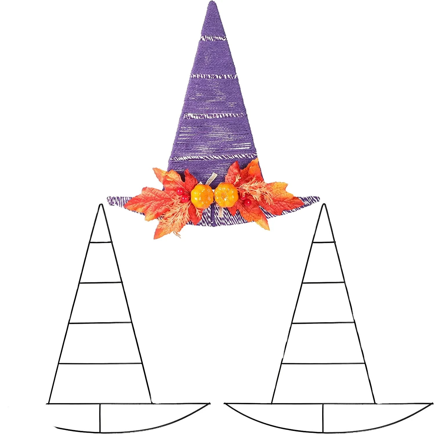 Металлический венок с лентой черного цвета