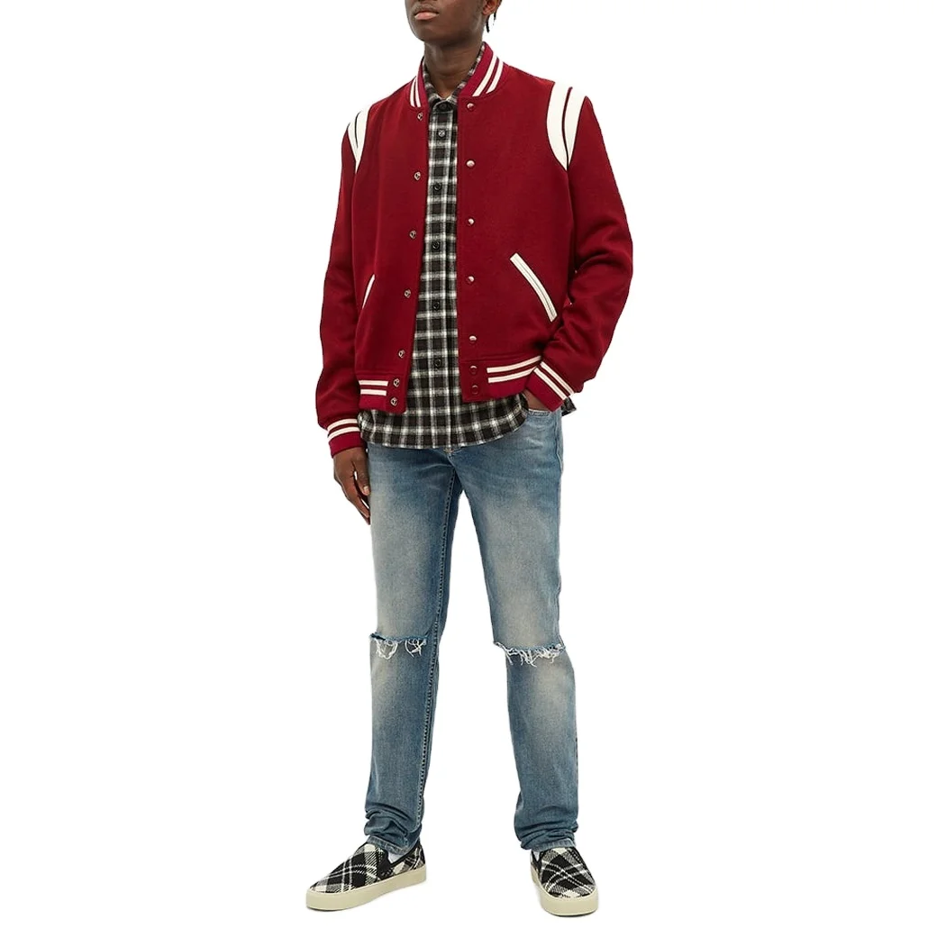 Winter College and School Jackets Women Stylish Outdoor Varisty Jacket Anime Letterman Basketball Jacket For Men 2022