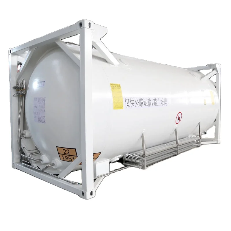 ASME Standard T75 Cryogenic 20ft ISO Tank Container