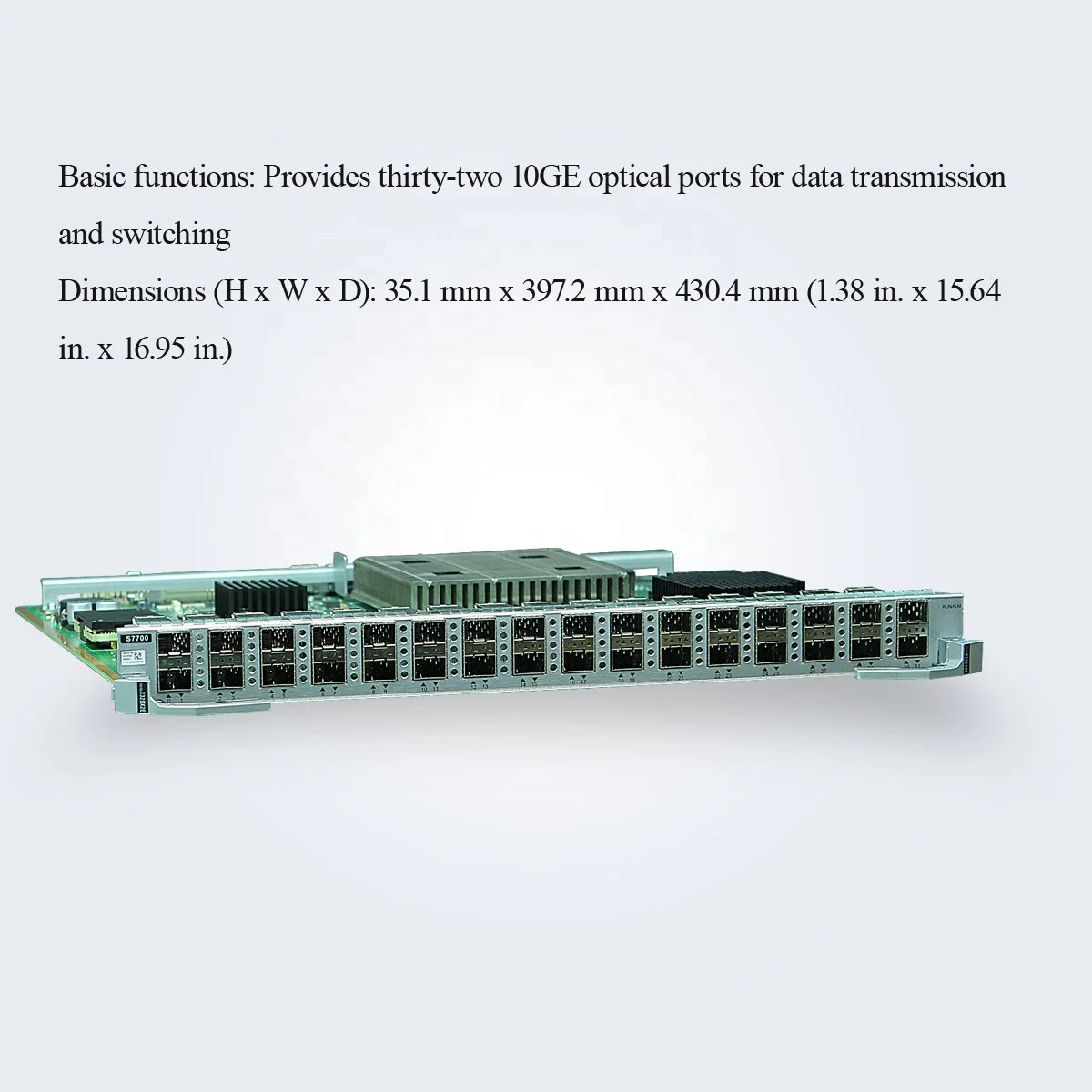  ES1D2X32SX2E 32-Port 10GBASE-X интерфейсная карта (X2E SFP +) для переключателя