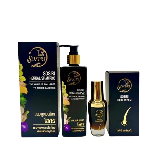 Sosiri 250ml Herbal Hair Growth Serum Effective Treatment for Hair Loss Ginger as Key Ingredient Home Use from Thailand