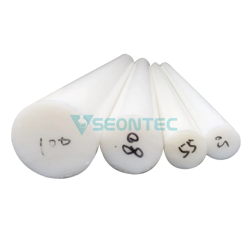 Low Density Natural Polyethylene Rod LDPE Plastic Round Rod
