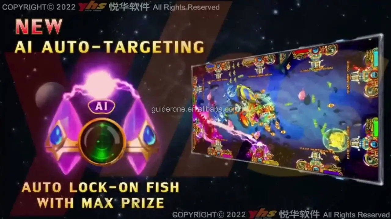 Newest Release High Definition 4 Players Table Game Multiplayer Arcade Fishing Game Machine OK3 King of Crab