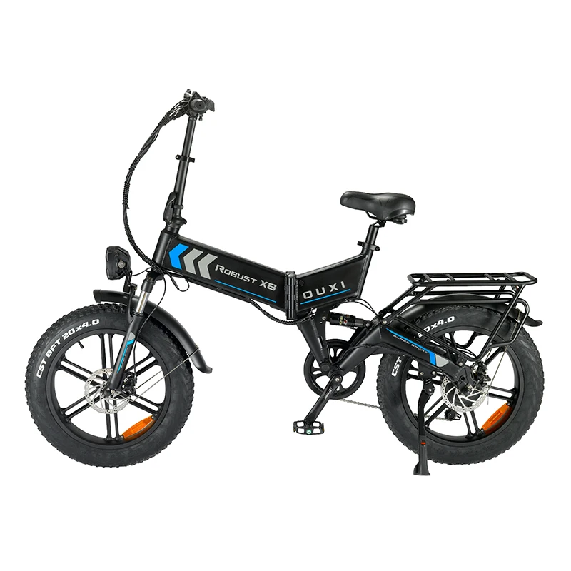 OUXI X8 завод 7 скоростей 20 дюймов 48 В 750 Вт 15 А · ч 250 дорожный городской складной электрический велосипед