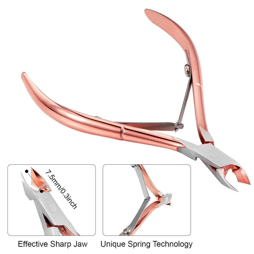 Толкатель для кутикулы из нержавеющей стали с двойной головкой двухсторонний толкатель удаления ногтей без ржавчины и лучший в работе
