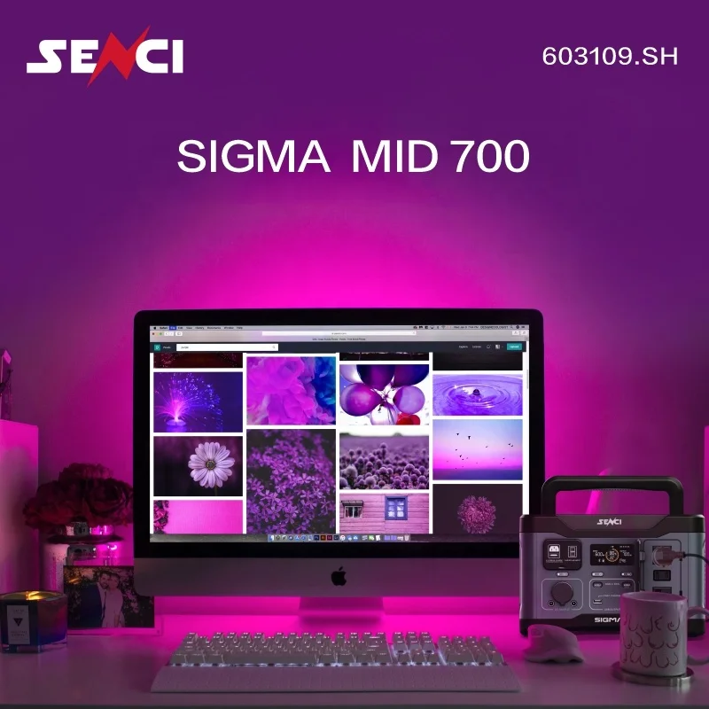 600 Вт 512wh перезаряжаемый 110v 220v 230v 340v дисплей умный динамический Резервное питание портативная электростанция Солнечный источник питания