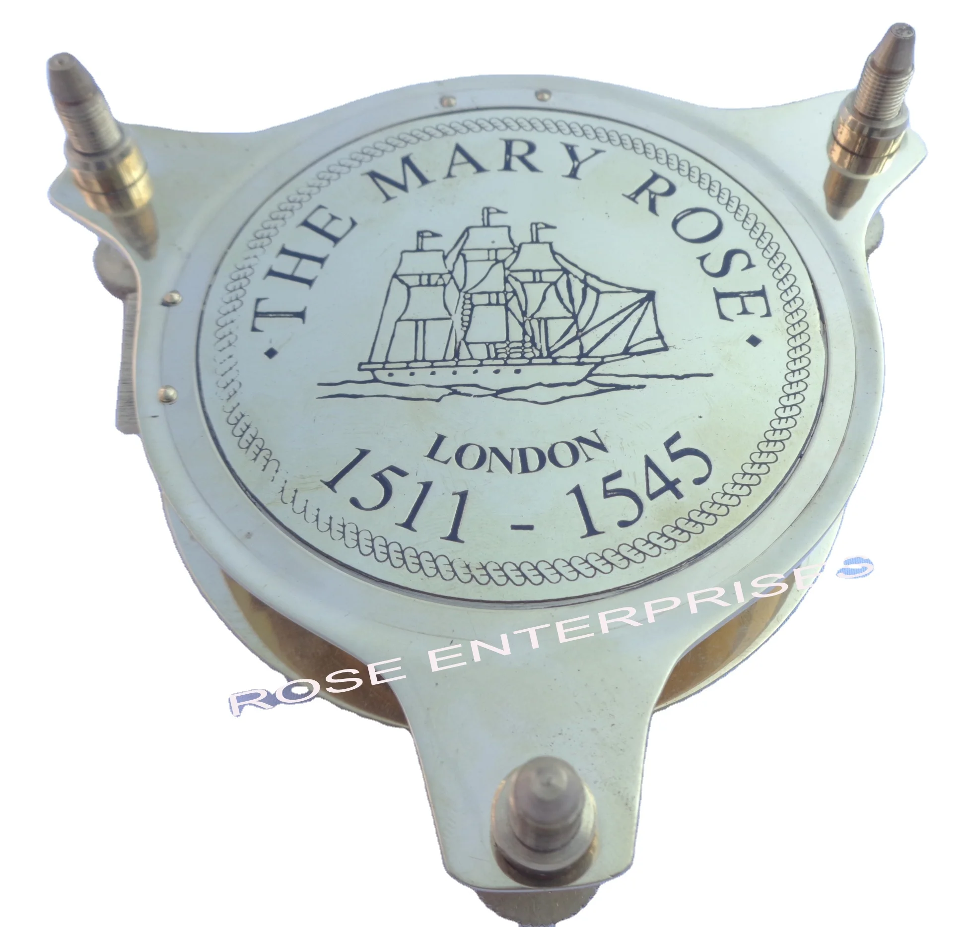 Nautical Vintage Brass Sundial Compass Working Compass With Solid Wooden Gifted Box Valentine Day Gift Gift For Husband