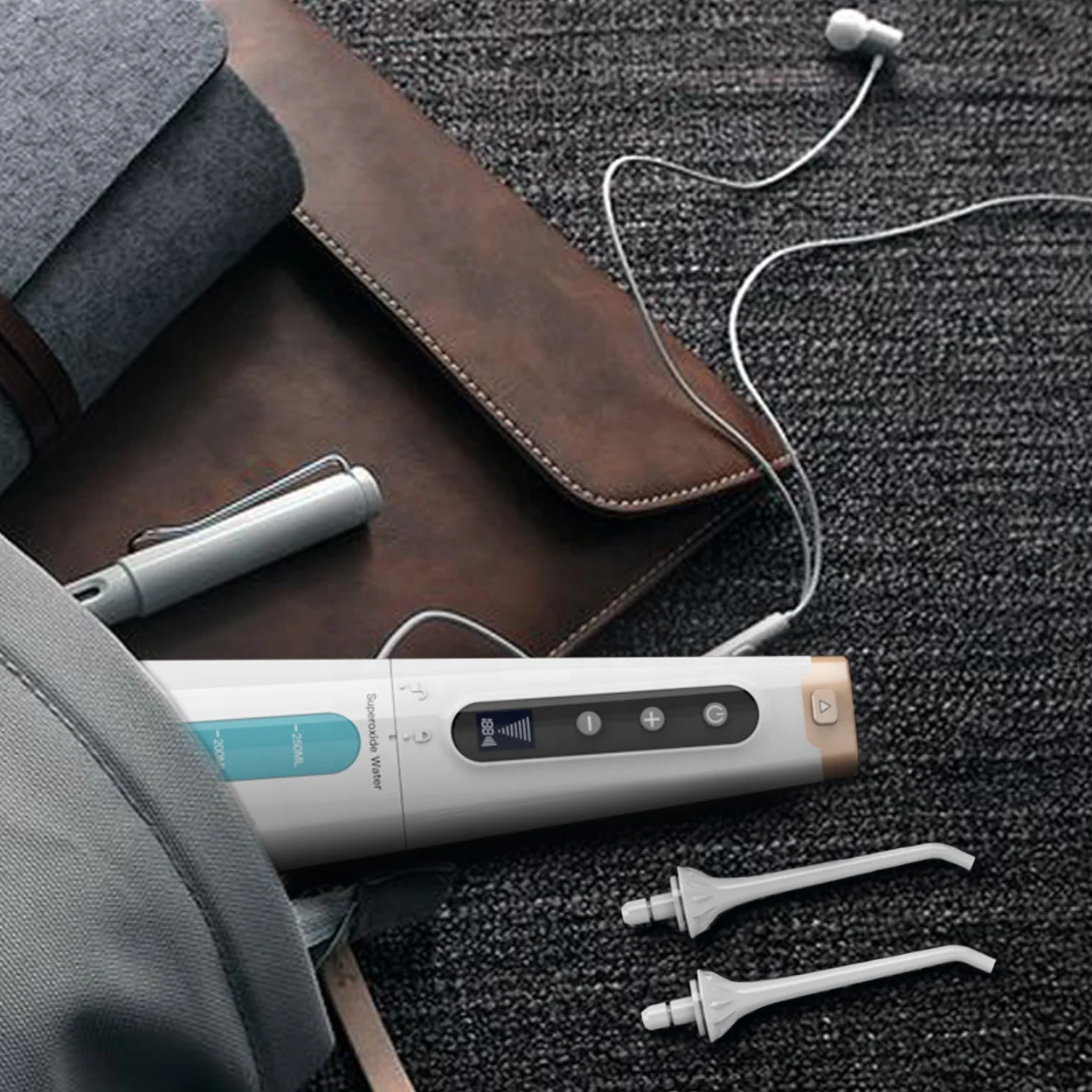 Ozone Water Dental Pik Oral Irrigation Teeth Cleaner Whitening Kit  Water Dental Flosser Dental Jet Ozone Best Water Flosser