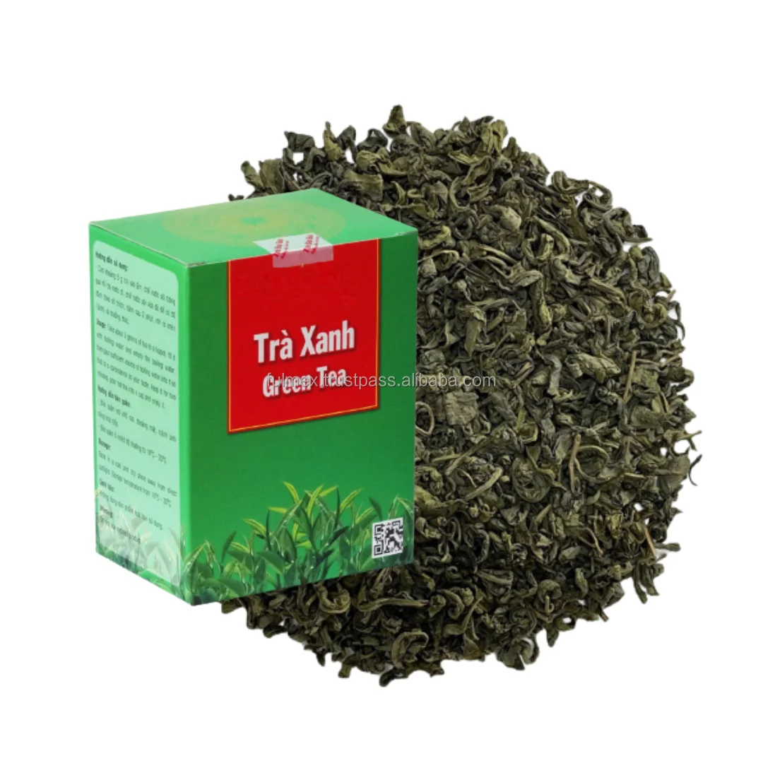 Hot selling Vietnam green tea packing small boxes 500gram, 1kg, 2kg, 5kgs custom wholesale best price best quality