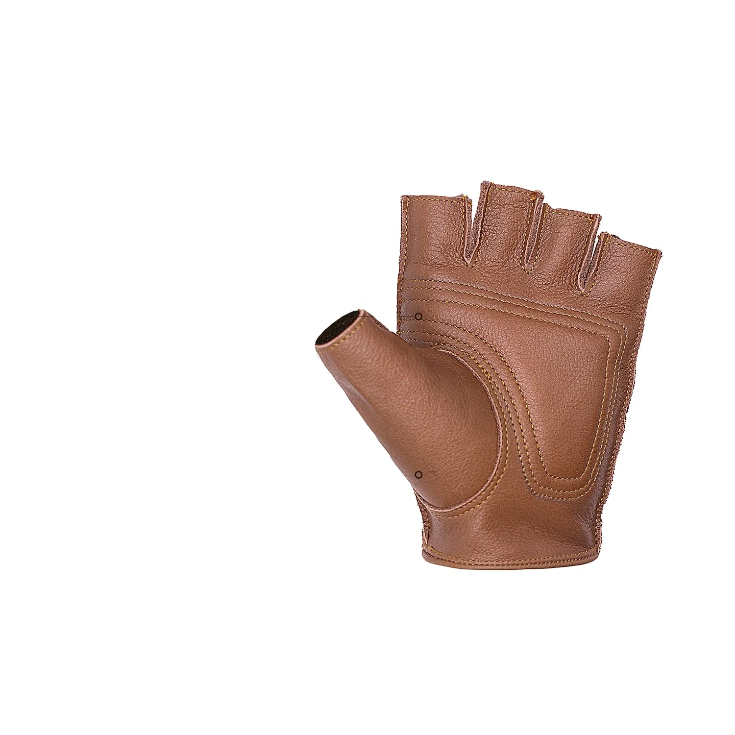 Amazon hot selling Half Finger leather Gloves combat gloves Tactical Gloves for Driving Camping, Hunting