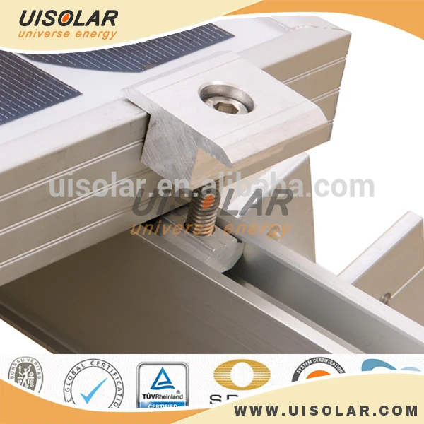 Uisolar China supplier solar bracket  for metal roof and solar panel structure bracket solar mounting