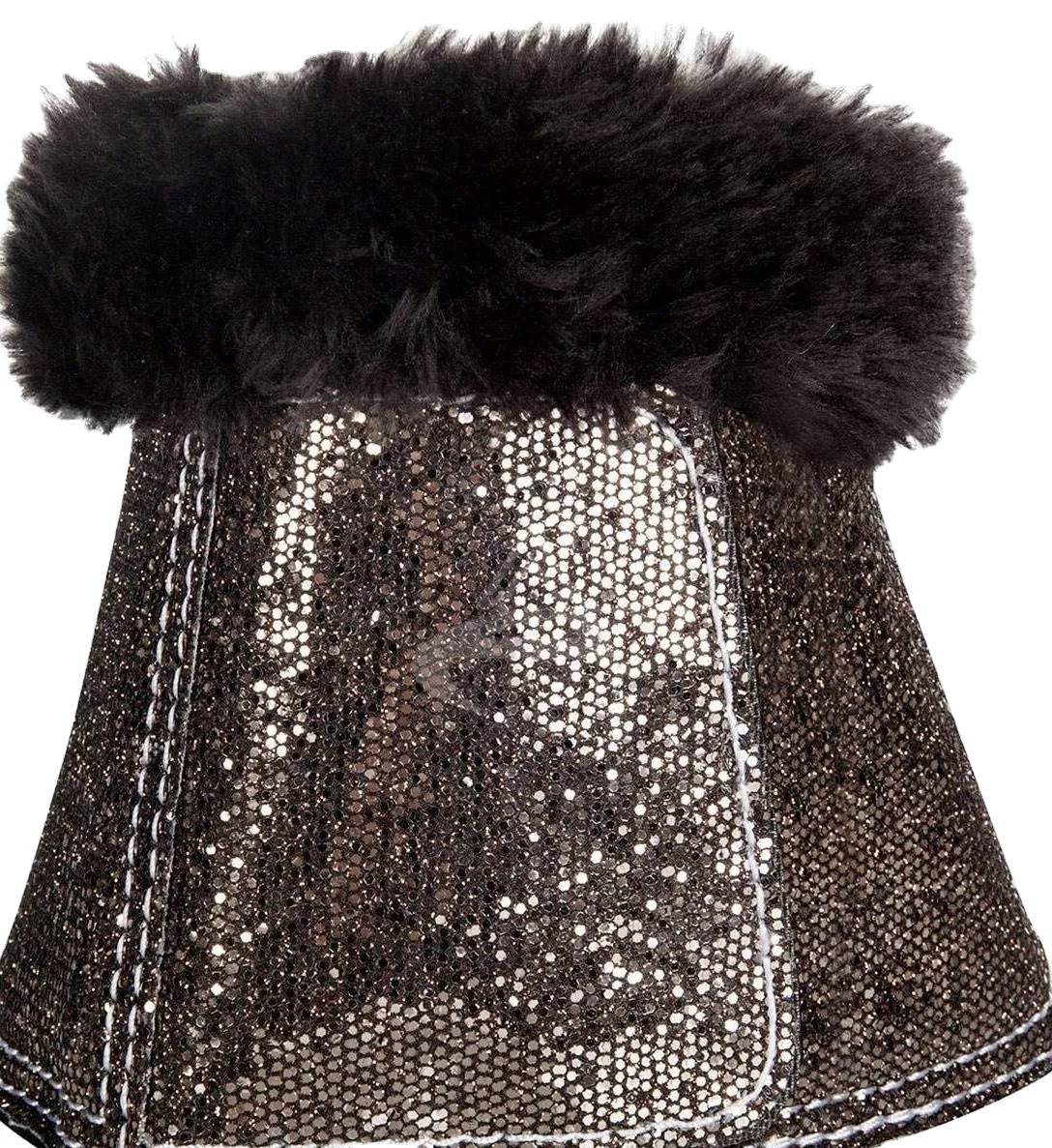 Top Selling new Heel boot protection Shiny Glitter Bell boot  Wholesale Equestrian product Horse bell boot