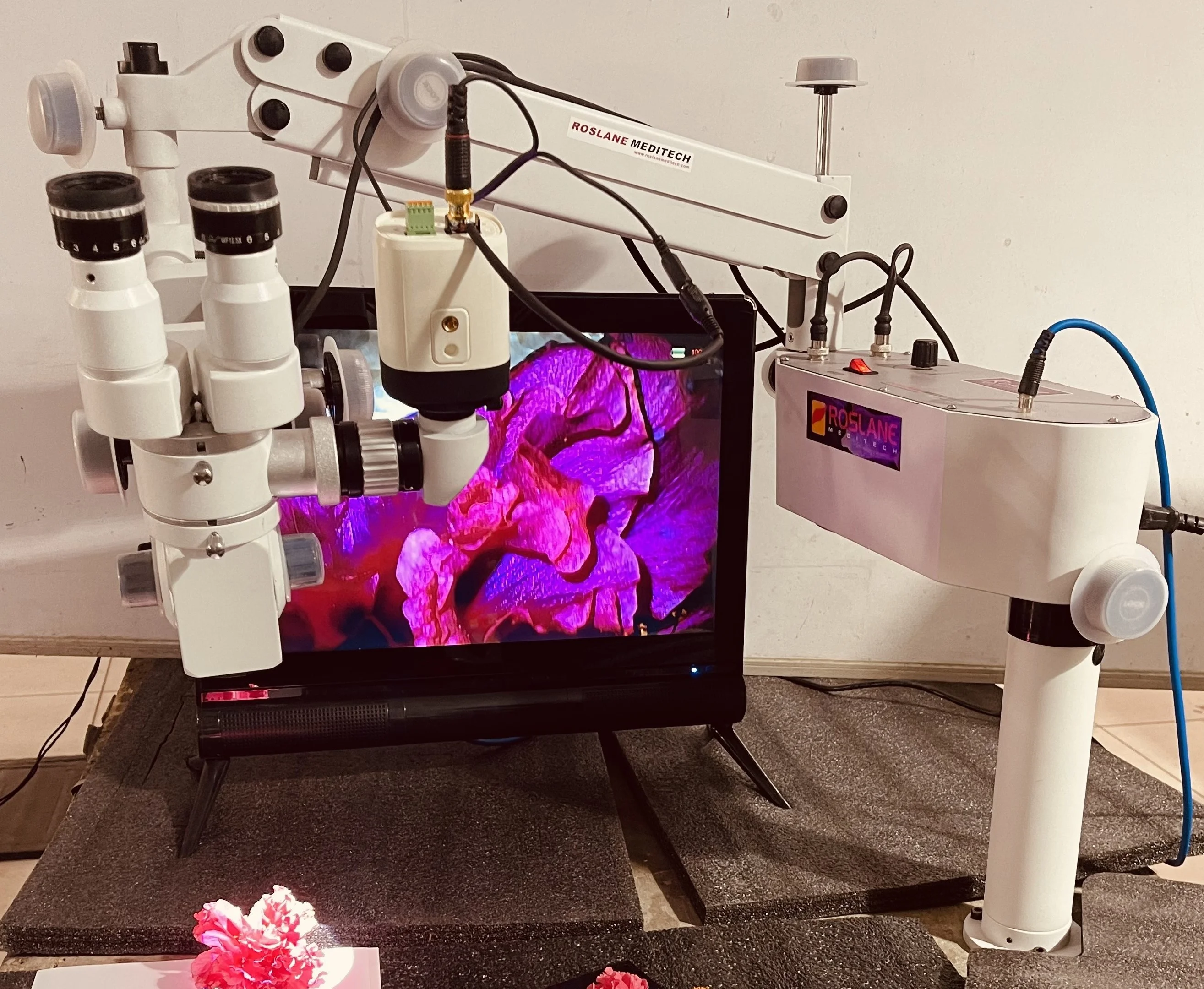 ROM-6 Professional ENT Operating Microscope for Microsurgery for Ear Operations and Procedures