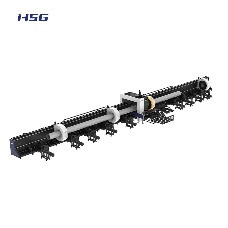 Metal Steel Tube Pipe Industry Machinery Equipment Heavy Duty Fiber Laser Cutting Price