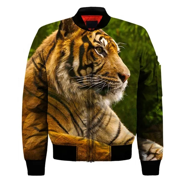 Mens Bumper Jacket Latest Fashion New Design Customized Sublimation Bomber Jacket