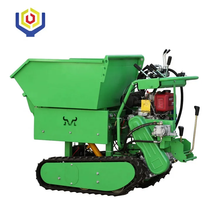 Best Price and Good Condition Hydraulic All Terrain Track mini dumper 500kg