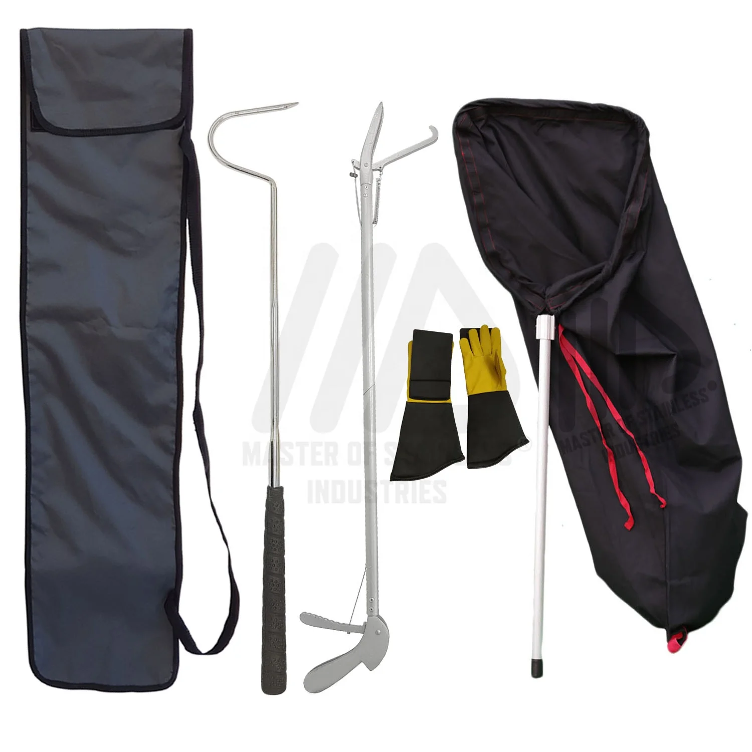 25% Off Sale Offer for Reptile Supplies Snake Handling tool kit Forest equipment herp tools snake catching kit 5 pcs Outdoor CE