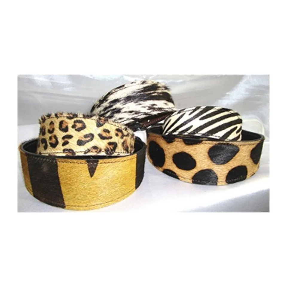 Premium Quality leather hide Collar Dog Accessories Pure Leather Dog Collar Belt with customized design and color at best price
