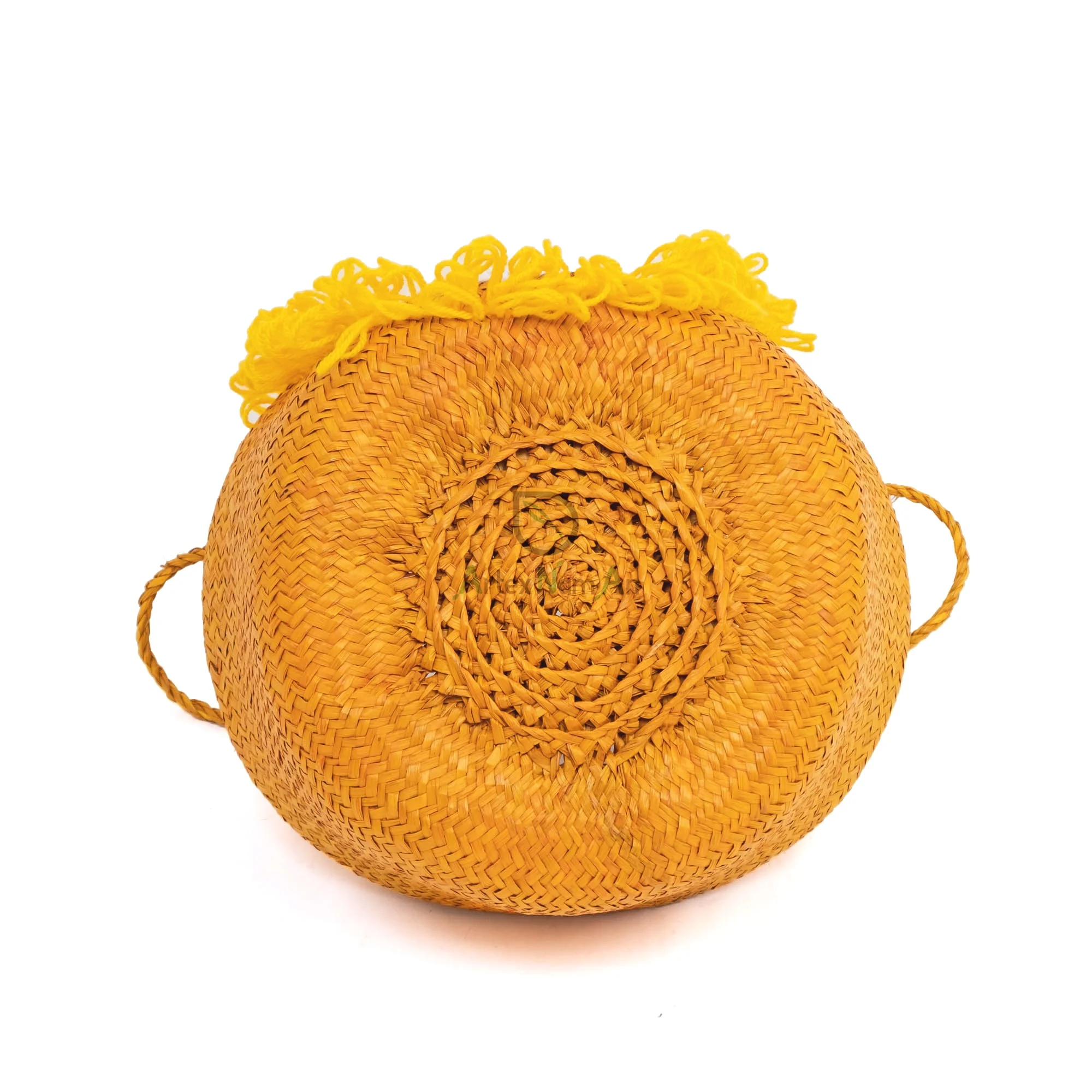 Lion-shaped seagrass belly basket/foldable collapsible straw kids laundry basket/wicker baby kids toys basket for baby kids room