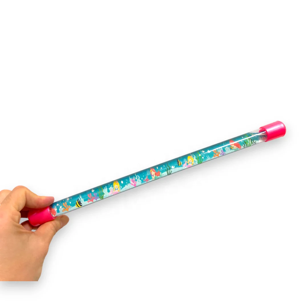 Educational Toys for Children Glitter Water Tube Sticks Play School Materials Sensory