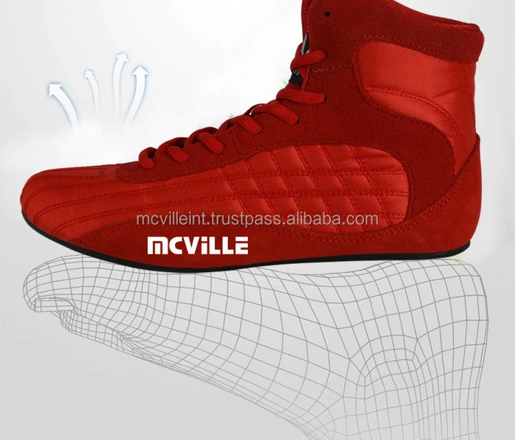  Боксерские ботинки для мужчин удобная тренировочная обувь профессионального бокса борьбы тяжелой атлетики