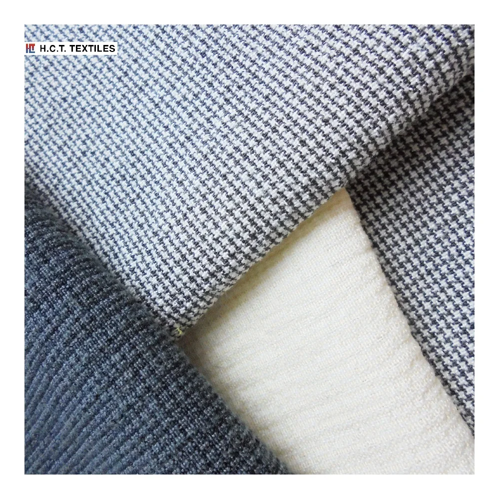 Дизайнерская любимая текстура bi стрейч мягкая 140 г полиэстер вискоза спандекс ткань в клетку