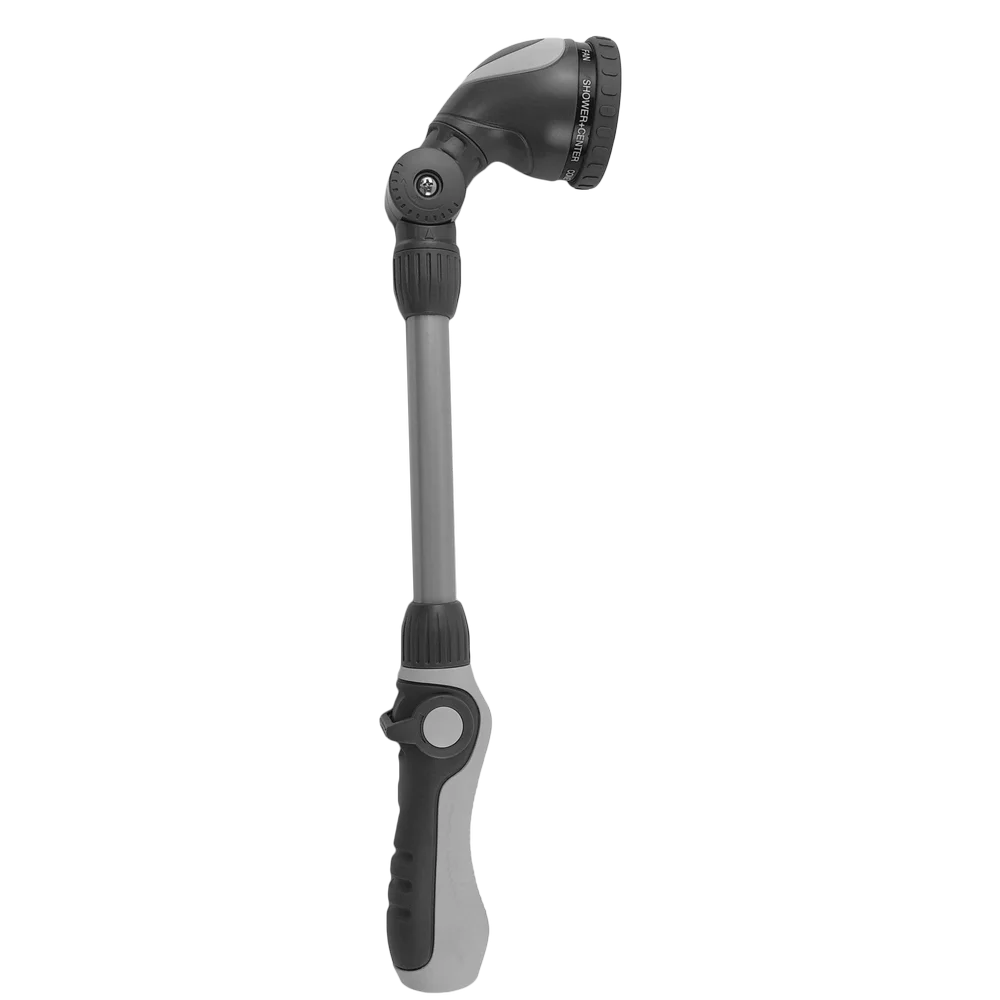 Hose Wand  10 Patterns Thumb Control Garden Hose Nozzle Sprayer Garden Water Gun Metal Water Spray