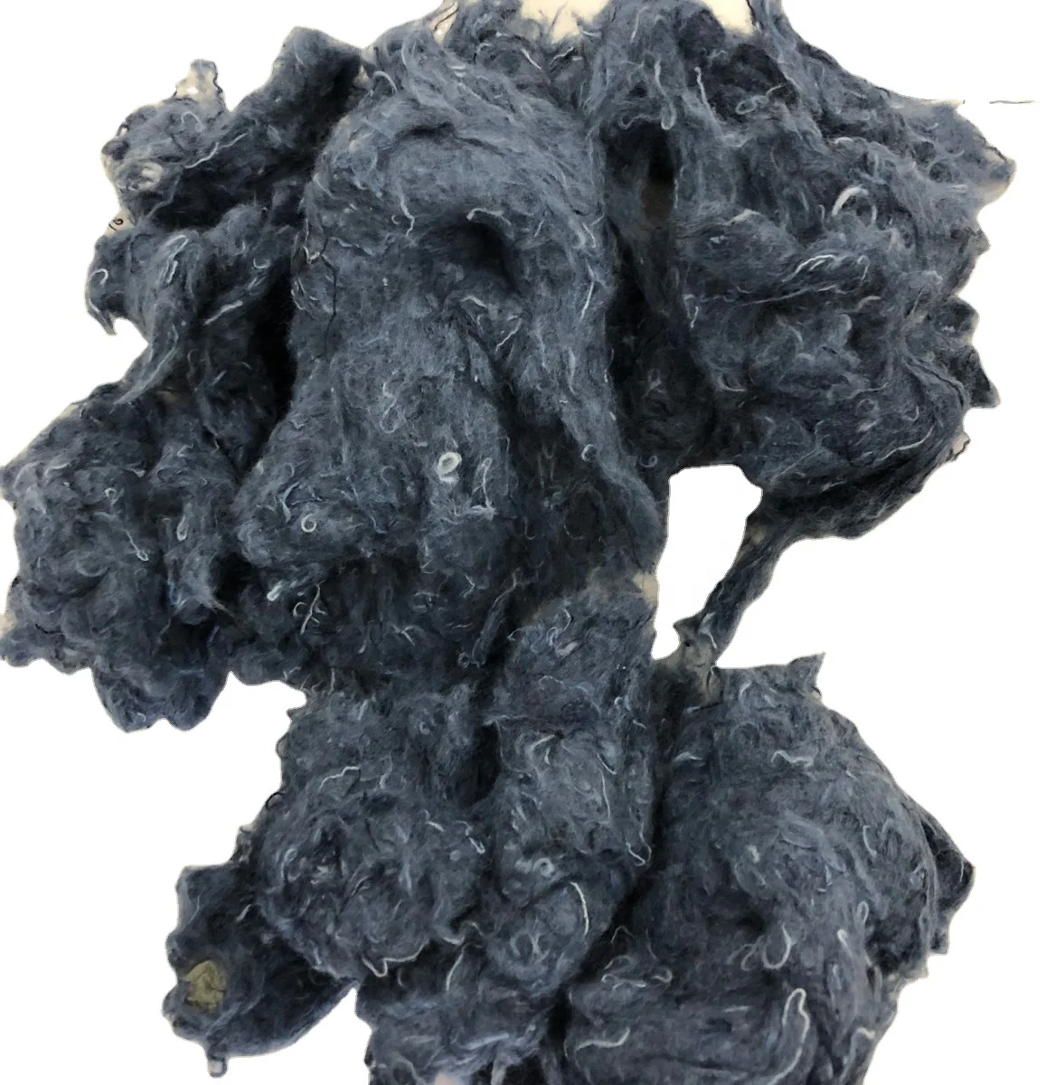Denim Recycled Fiber 100% Cotton Textile Waste From Manufacturer in Vietnam - Ms.