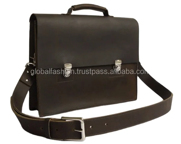 Genuine Leather Messenger Bag