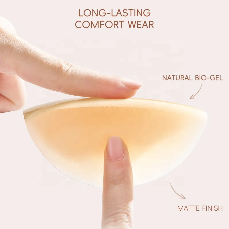 Seamless Solid Silicone Nipple Covers with Strong Adhesion for Women Daily Use