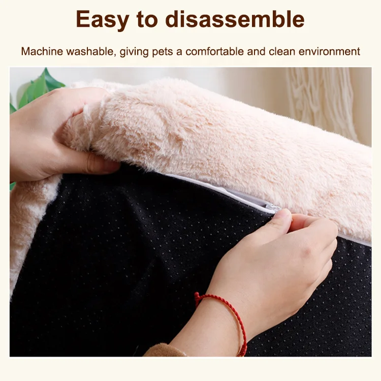 Luxury Comfortable Orthopedic Durable Dog Sofa Shaped Bed With Pillow