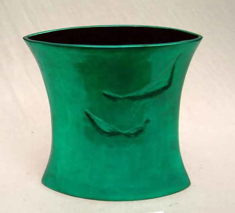 
Plain-colour oval lacquer vase, Vietnam handmade products, for home-decor, tableware, kitchenware, houseware 