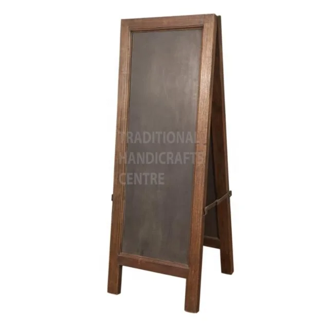 Chalkboard Sandwich Board Chalk Board Wd Black Board Medium Rustic Wood Double Sided A Frame Free Standing